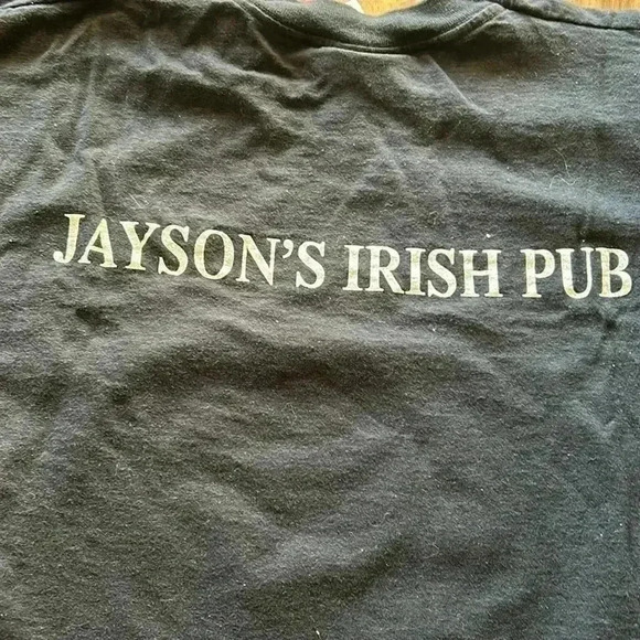 Vintage Y2K Halloween Guinness Irish Pub Drunk Leprechaun Pumpkin T Shirt Large - Picture 6 of 8